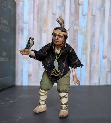 Small doll Indian man