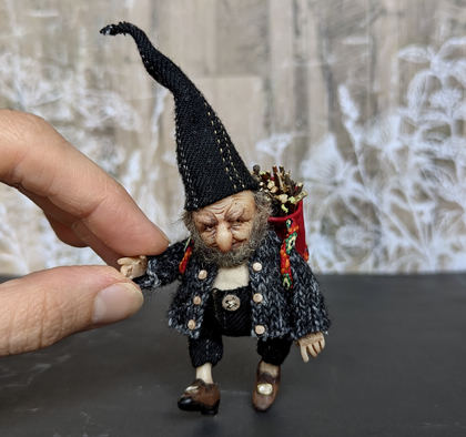 Small art doll Gnome