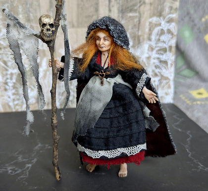 Small art doll Witch