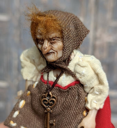 Small doll Baba Yaga