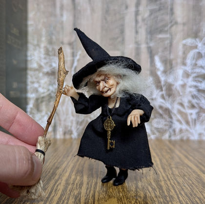Small art doll Witch